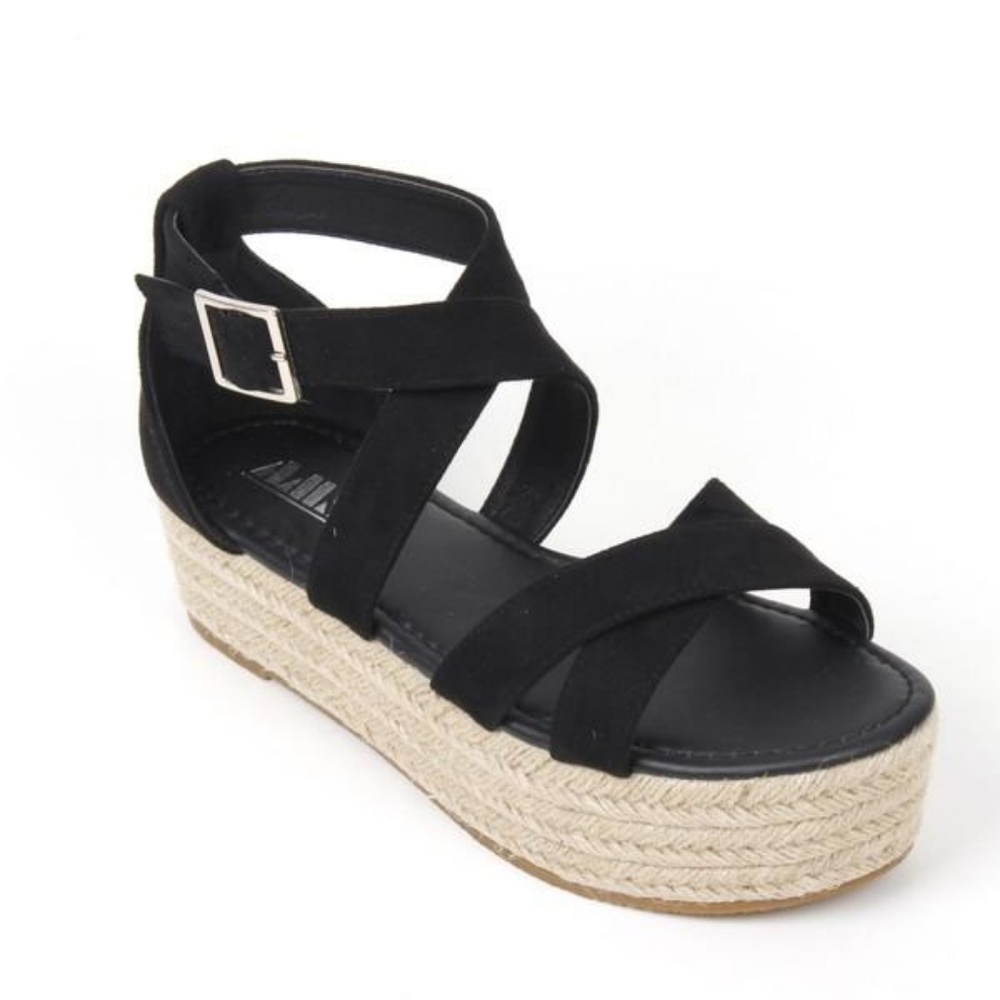 Fatima Espadrille Platform Black - Picture 6 of 6